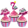 Happy 7th Birthday Roller Skating Cupcake Toppers