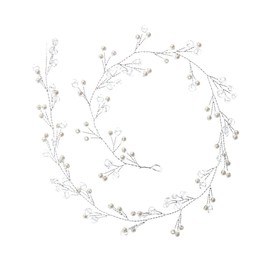 Healvian Bridal Headband Handmade Crystal Hair Accessory for Weddings Engagements and Special Events Elegant Hair Decoration for Women and Girls