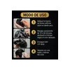 10 Shampoo Tinte Negro Instantáneo Cubre Canas 30ml C/u Jeng
