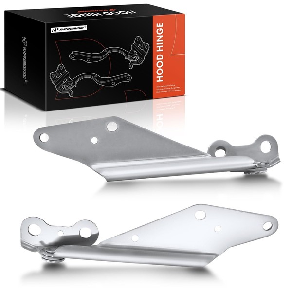 A-Premium Front Driver and Passenger Hood Hinges Compatible with Ford