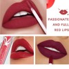 MooGlamor 6 Pcs Matte Liquid Lipstick Set Red Lip Gloss