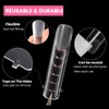 Straight Flat Toe Dual Forms for Polygel,GlimightyX Square Toenail Molds