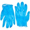 SafeTouch 11211-XL Powder Free Blue Vinyl Gloves - Box of