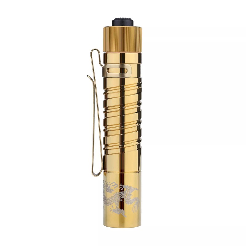 Olight I5T EOS SS Golden Tail Switch EDC Flashlight, 300
