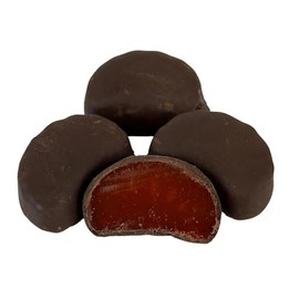 Dark Chocolate Covered Orange Jelly Slices, 1 Pound