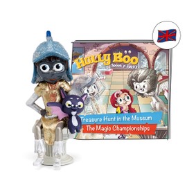 tonies Audio Character for Toniebox, Hully Boo Spook'n Spell - Treasure hunt in the Museum / Magical competition, 2 Stories for Children for Use with Toniebox Music Player (Sold Separately)