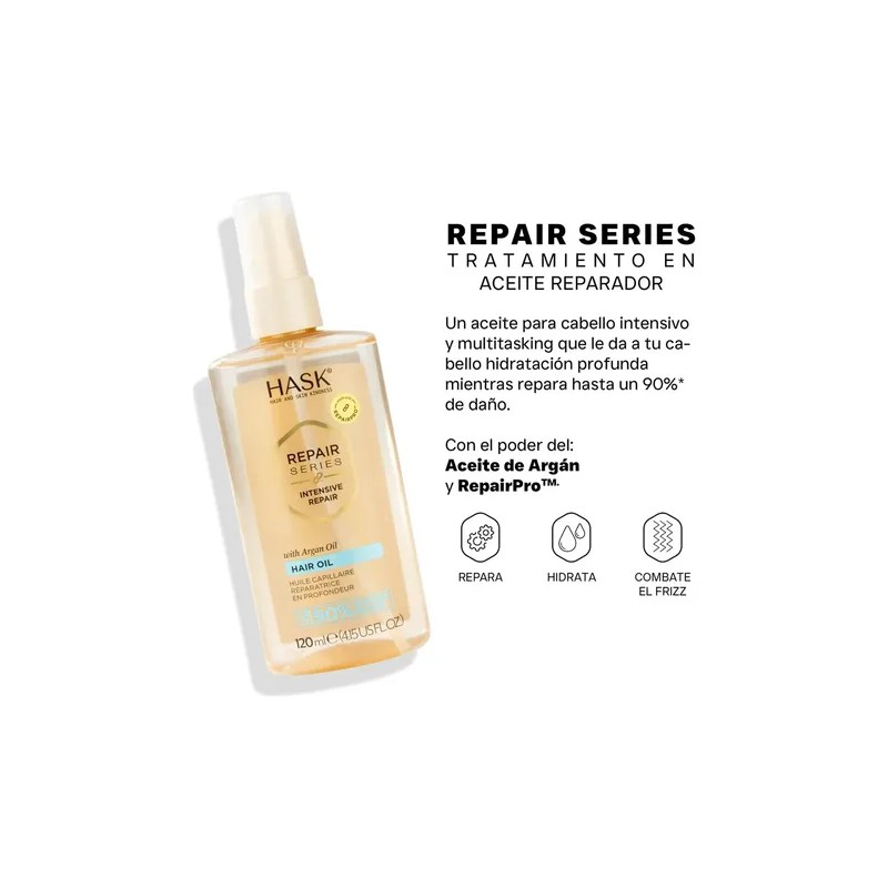 Hask Tratamiento Capilar En Aceite Reparador Repair Series