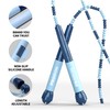 PROIRON Soft Beaded Skipping Rope,tangle free,jump rope for kids,2.8M adjustable