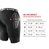 G-Form Goalkeeper Shorts - Padded Shorts with Compression - Protective