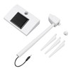 VBESTLIFE Mini Solar Windmill Toy, Educational Science Teaching Desk Windmill