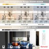 cenzoz Modern Kitchen Island Pendant Lights Black LED Dimmable Chandeliers