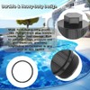 190030 Drain Plug Cap Compatible with Pentair Clean &Clear Plus,