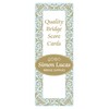 Simon Lucas Designer Bridge Score Pad - Rubber Bridge