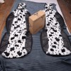 COW CAR Cow Fluffy Seat Covers Two Front with Bling
