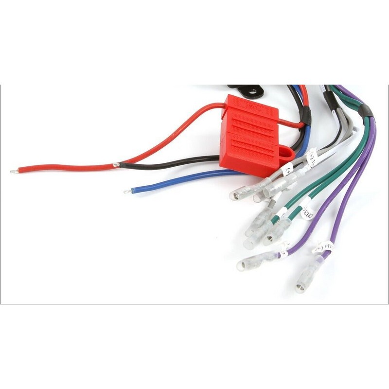 Pyle PLMRMP3B Marine Hydra 4-Channel 800w Waterproof Amplifier Micro Power