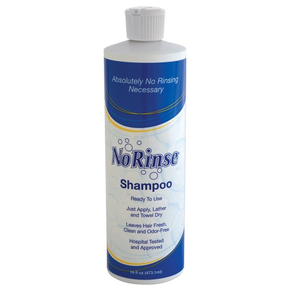 No-Rinse Shampoo, 16 fl oz - Leaves Hair Fresh, Clean and Odor-Free