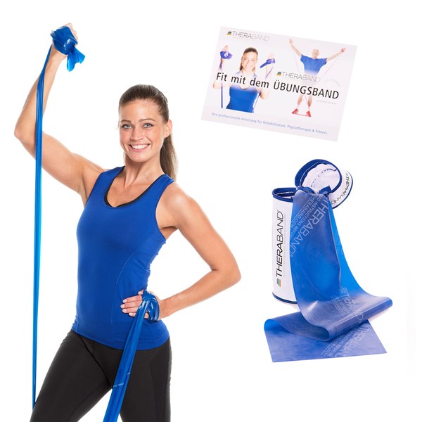 Thera-Band Exercise Band in Zipped Bag / 2.5 m
