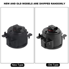 Qiilu Car Fog Light, 9 LED Car Round Front Fog Lamp DRL Daytime Running Light(White)