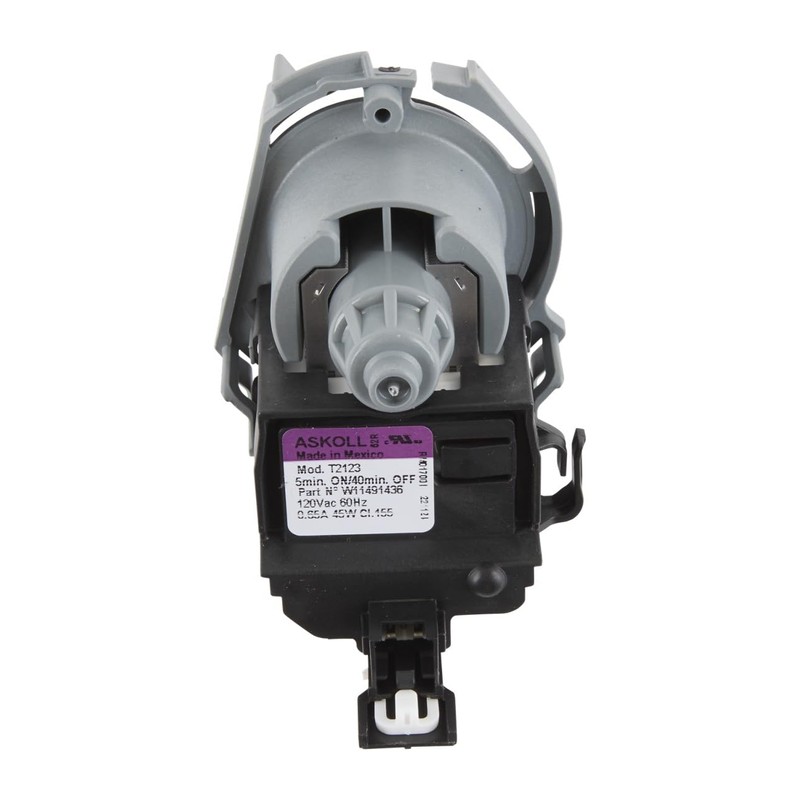 Whirlpool W11497943 OEM Dishwasher Drain Pump