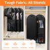 Suit Garment Clothes Travel Bag: 43 inch Lightweight Foldable Black
