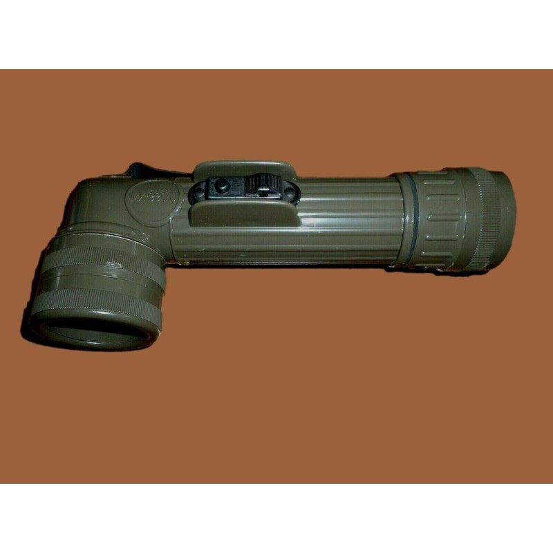 Fulton U.S MILITARY ISSUE ANGLE HEAD FLASHLIGHT FULTON MX-991/U OD