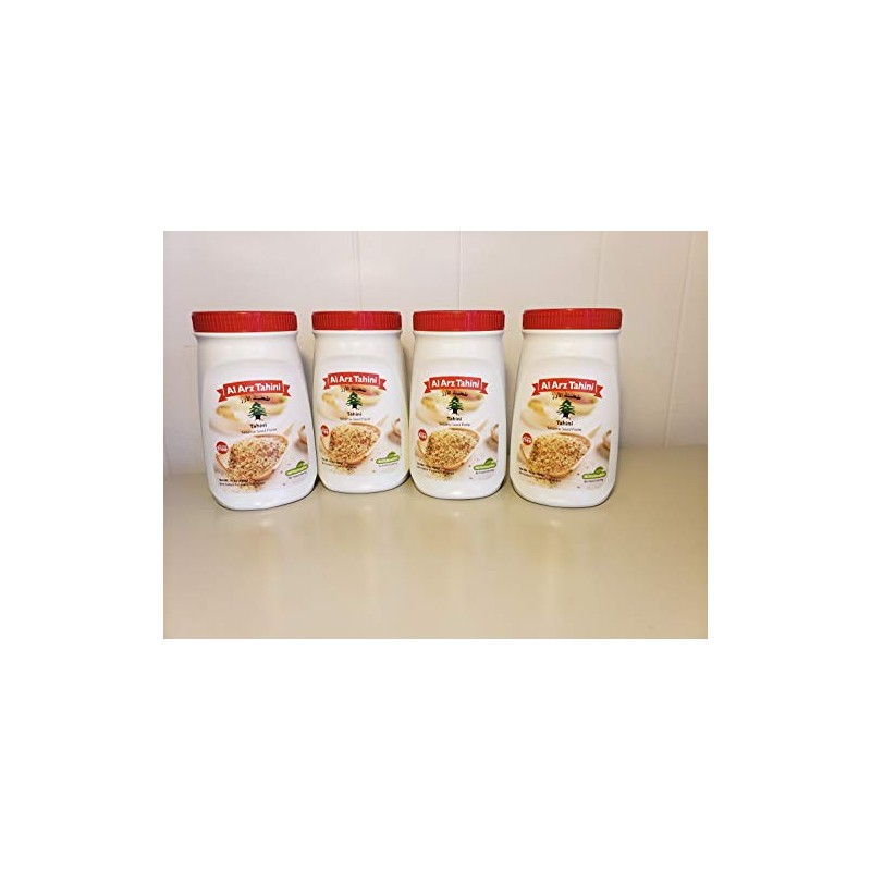 Al Arz Tahini 100% Sesame paste 4 pack