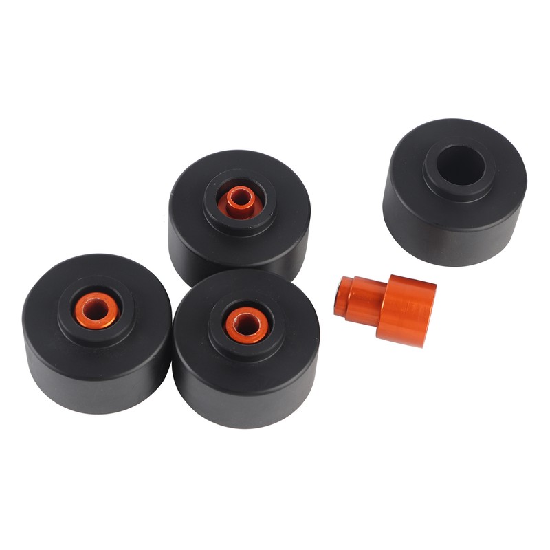 4pcs CNC Front &amp; Rear Fork Wheel Frame Slider Crash