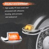 NTHREEAUTO 2PCS Front Rear Fender Light LED Fender Tip Tail