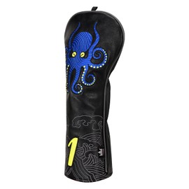 Craftsman Golf Octopus Black Golf Head Cover (Driver Cover)
