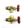 Steamer Sight Glass Water Gauge Valve Set for 5/8" Diameter