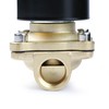 U.S. Solid 1/2" Brass Electric Solenoid Valve 24VAC Air Non-potable