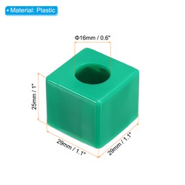 PATIKIL Pool Chalk Holder, Billiard Chalk Storage Holder Portable Cue Chalk Holder Billiards Pool Table Accessory for Billiard Chalk, Green