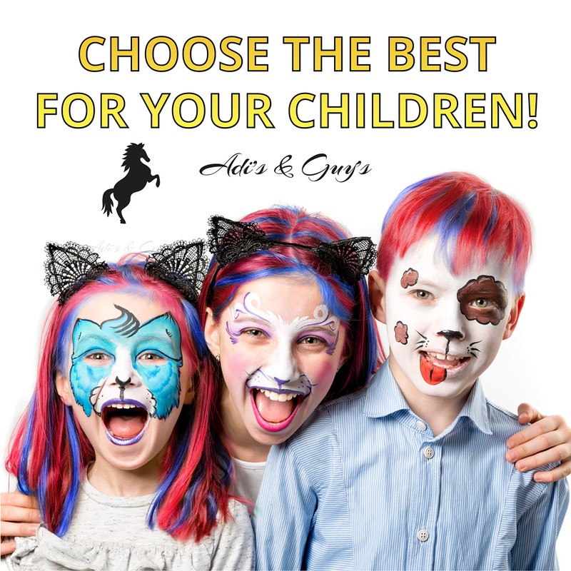 Face Paint Kit for Kids – 20 Washable Colors, Guaranteed