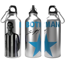 Partisan Newcastle Bottle Botman 2-Lid Aluminium 600ml Silver