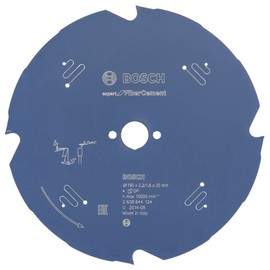 Bosch 2608644124 EXFCH 4 Tooth Top Precision Circular Saw Blade, Blue, 190 x 20 x 2,2 mm 4