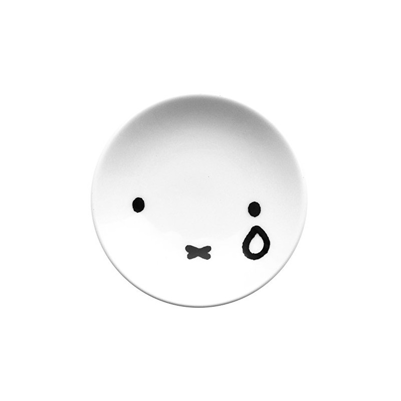 Dick Bruna Miffy Simple Face 401108 Miffy Mini Plate Plate,