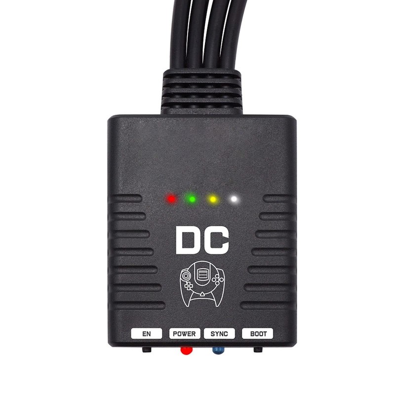 BT Wireless Handle Converter Controller Adapter for Dreamcast Console, 4