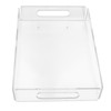 Acrylic Fruit Towel Tray Lightweight Breakfast Cheese Serving Tray with
