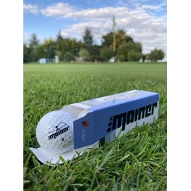 Emainer emoG Golf Ball, 3 Soft Golf Balls with Maximum Range, This Ball Knows Your High Score, 1 x Pack of 3, White