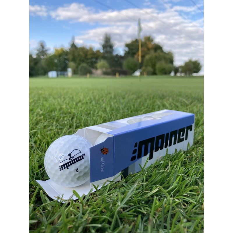 Emainer emoG Golf Ball, 3 Soft Golf Balls with Maximum