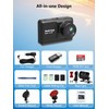 Dash Cam Front and Rear, 2.5K+1080P Dual Dash Camera for