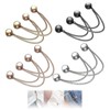 Multi-Function Magnetic Clothing Clips,8 PCS Strong Round Magnetic Snap Clips