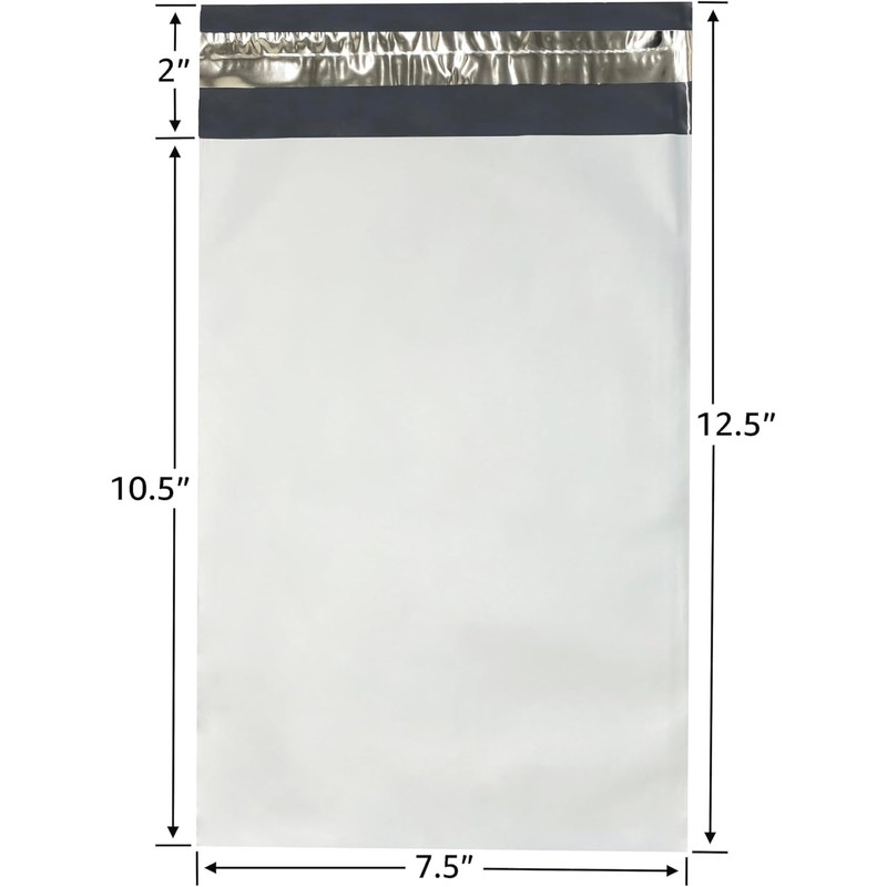 IPACKNOW Poly Mailers 7.5"x10.5" Inches 1000 Pack Self Self Adhesive