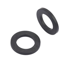 Washer, 12 Pieces Washer, Shower Ring, Rubber, O Ring, Washer, Gasket, Faucet, Water Pipe, Replacement, Flat Washers (1 inch)