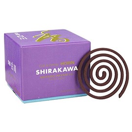 SHOYEIDO White River Incense Coils, 10 CT