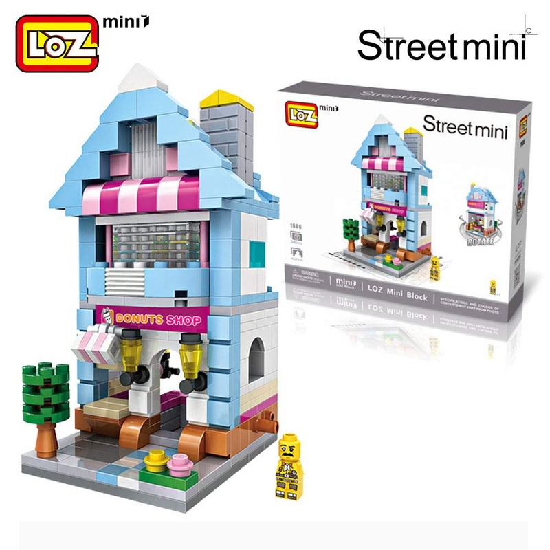 LOZ Building blocks set to assemble and play with. Donuts