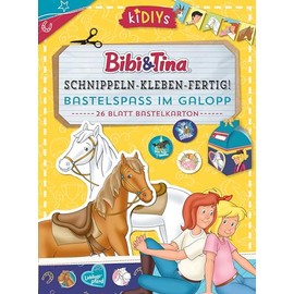 Bibi & Tina – Flick – Stick – Done! – Craft Fun at Gallop: 26 Sheets of Craft Card (kiDIYs)