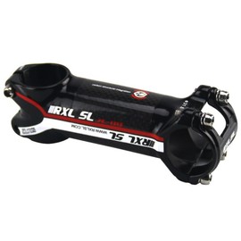 RXL SL MTB Stem 31.8 mm Carbon Fibre + Aluminium Alloy Road Bike Stem 3K Glossy Red 6 Degree 80 mm