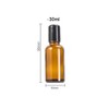 Teensery 2 Pcs 30ml Glass Roller Bottles Empty Refillable Roll-on
