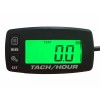 Tach/hour Digital Tachometer Hour Meter w/ Max RPM Recall 2/4